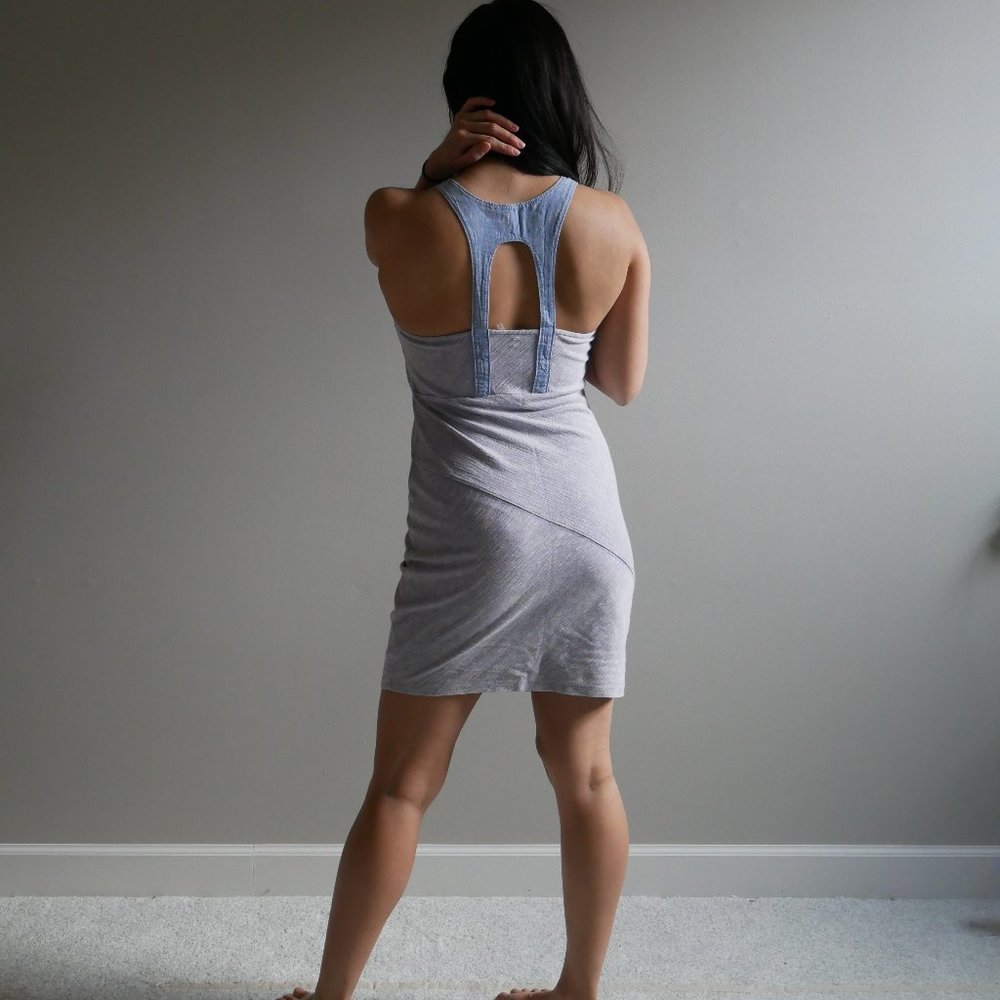 Free people blue comfy casual dress size M